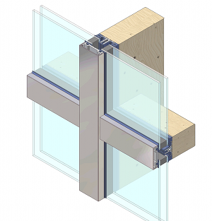 Holz-Aluminium-Aufsatzkonstruktion von MBJ Fassadentechnik