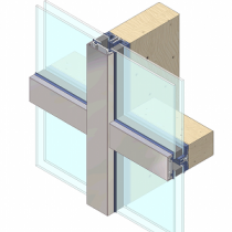 Holz-Aluminium-Aufsatzkonstruktion von MBJ Fassadentechnik